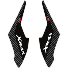 GP Kompozit Yamaha XMAX 2018-2022 Uyumlu Yan Pad Seti Siyah-Karbon