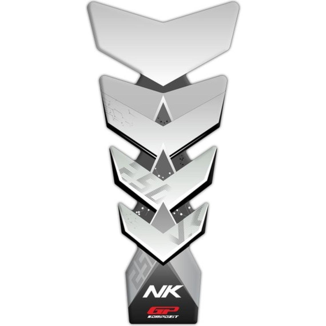 GP Kompozit CF Moto 250 NK 2018-2022 Uyumlu Tank Pad Seti Gri