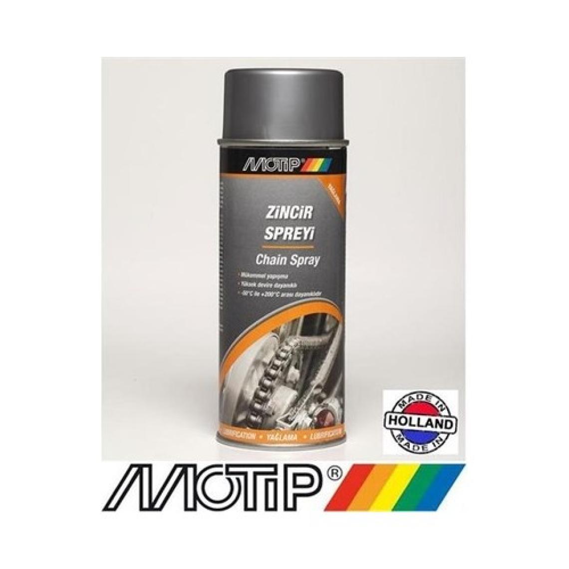 Motip Süper Zincir Yağlayıcı Sprey 400ml Made in Holland 04000572