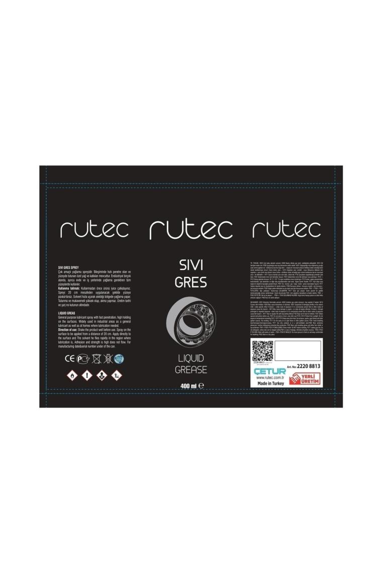 Rutec Sıvı Gres Sprey 400 ml
