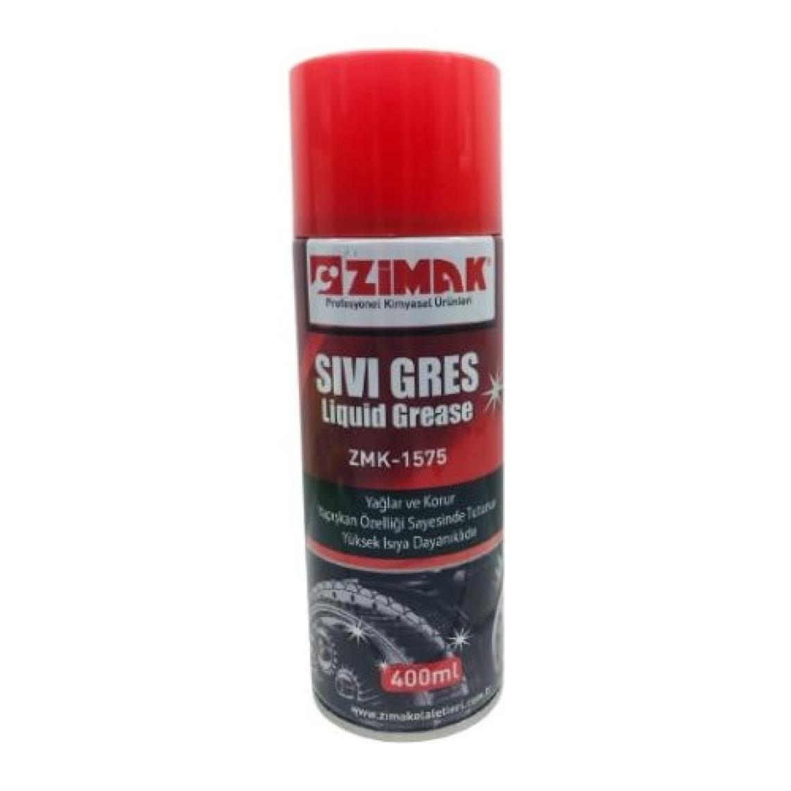 Zimak ZMK-1575 Sıvı Gres Yağlama Spreyi 400 ml