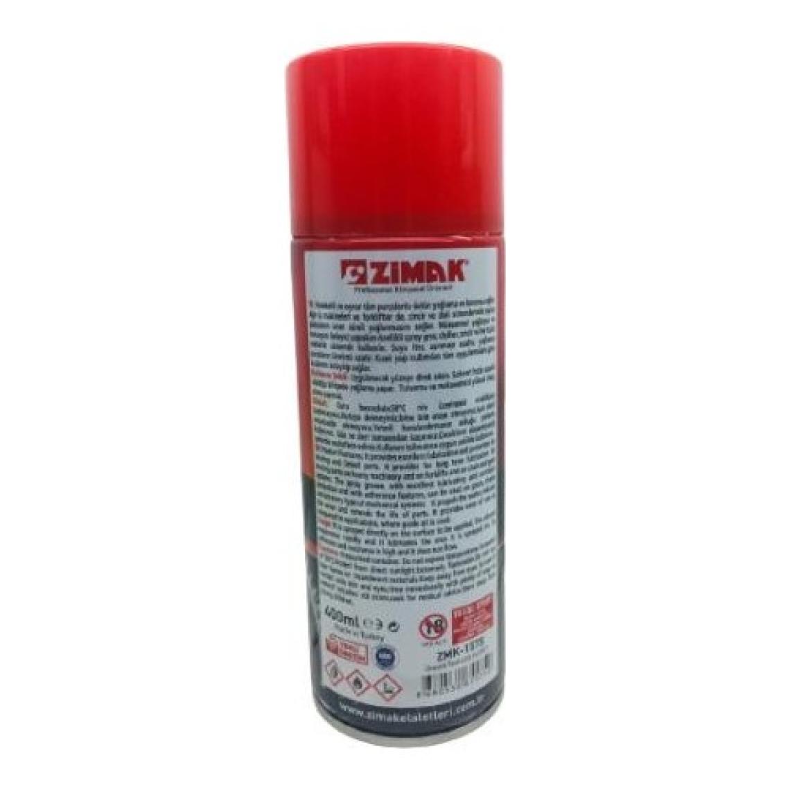 Zimak ZMK-1575 Sıvı Gres Yağlama Spreyi 400 ml