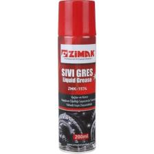 Zimak ZMK-1574 Sıvı Gres Yağlama Spreyi 200ML