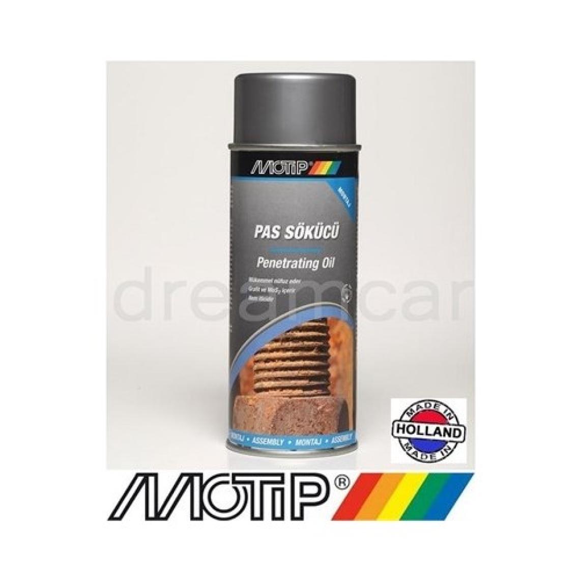 Motip Pas Sökücü ve Yağlayıcı Sprey 400ml Made in Holland 000573
