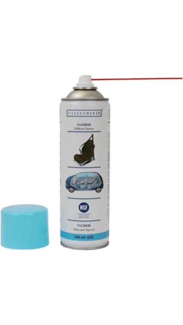Ulchem Silikon Sprey Trim Ses Giderici 500 ml Kokusuz