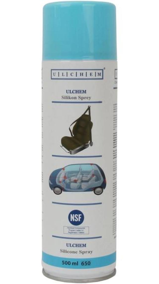 Ulchem Silikon Sprey Trim Ses Giderici 500 ml Kokusuz