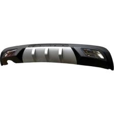 Oto h.i.t. Ford Focus 2 Uyumlu Body Kit Difüzör 2 Çıkış Gri Kare
