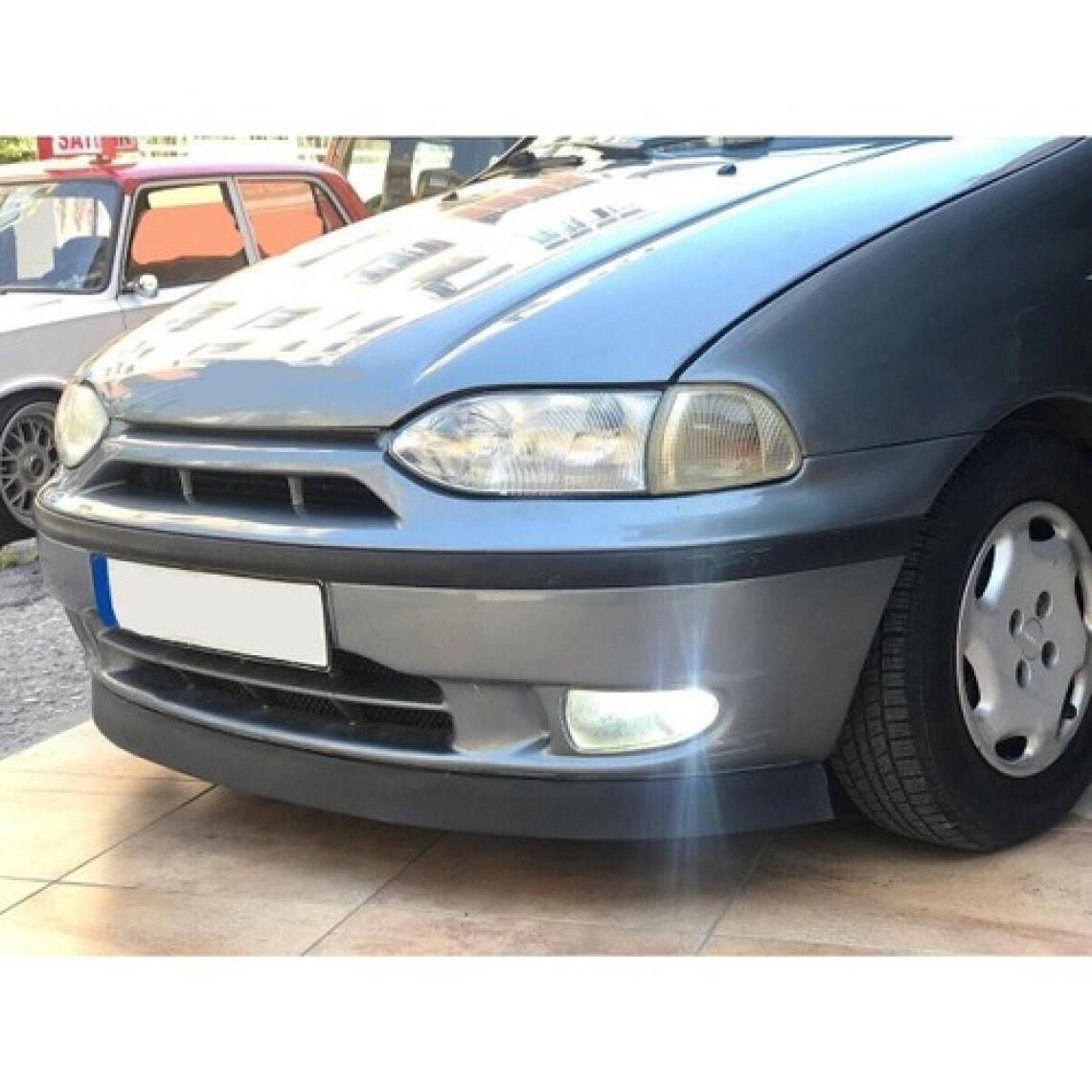 Oto h.i.t. Fiat Siena Uyumlu Body Kit Ön Tampon Eki Kırılmaz Yumuşak Lip Mat Siyah