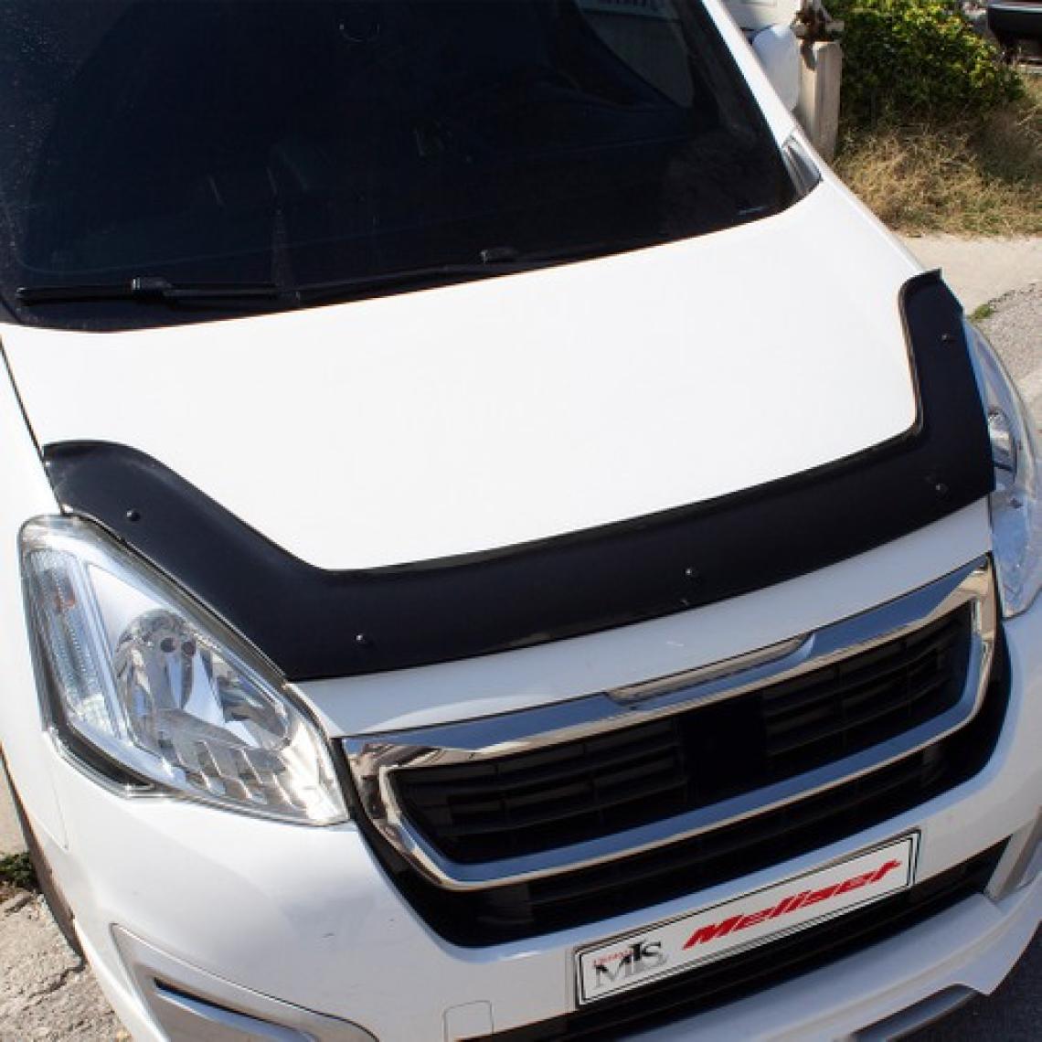 Meliset  Peugeot Partner Kaput Rüzgarlığı 2015-2018 Arası Uyumlu