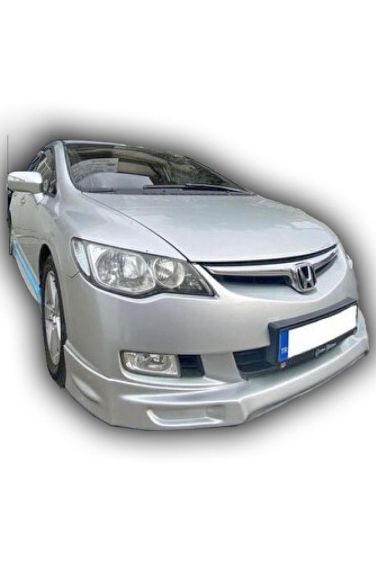 Honda Civic Fd6 Makyajsız Kasa Için Makyajlı Ön Ek (Plastik)