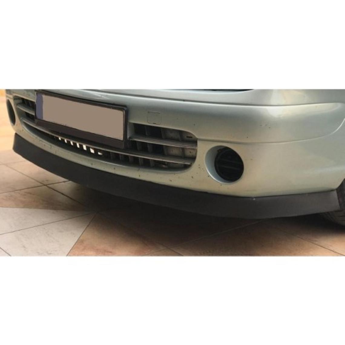 Oto h.i.t. Ford Focus 1 Uyumlu Body Kit Ön Tampon Eki Kırılmaz Yumuşak Lip Mat Siyah