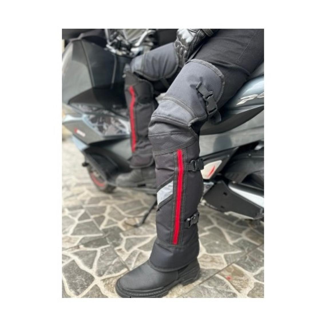Motobros Motosiklet Kışlık Dizlik Reflektörlü Su Geçirmez Içi Kürk Yünlü