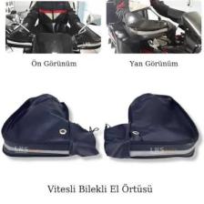 Motolinas Lns Vitesli Motosiklet Reflektörlü El Koruma Rüzgarlık Kalın Model