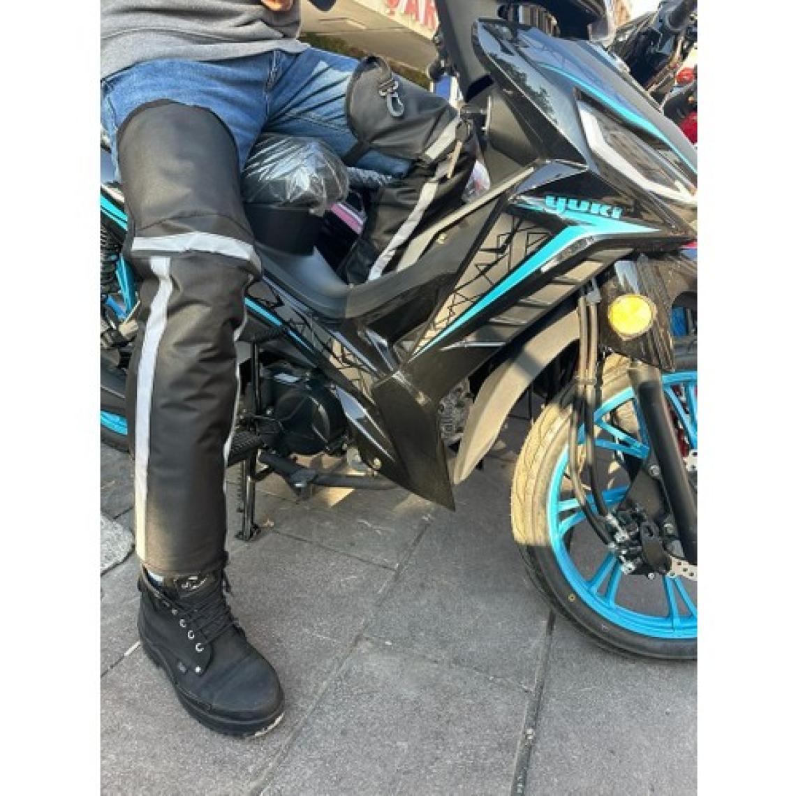 Bike Sky Bacak Rüzgar Koruma Kolay Giyimli Dizlik