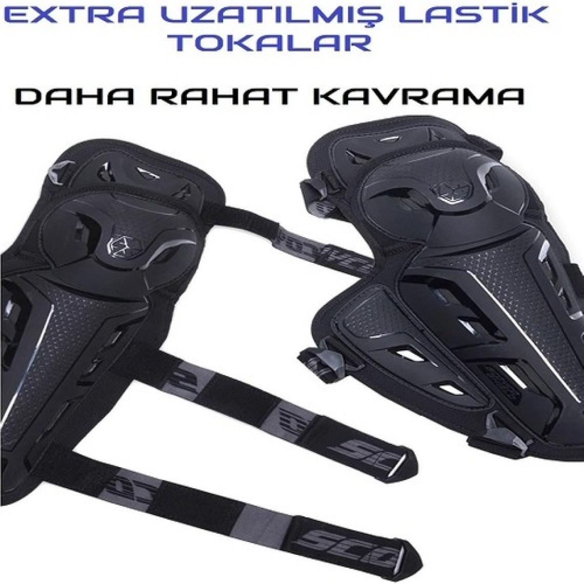 Scoyco K26 Profesyonel Mafsallı Motosiklet Dizlik Koruma