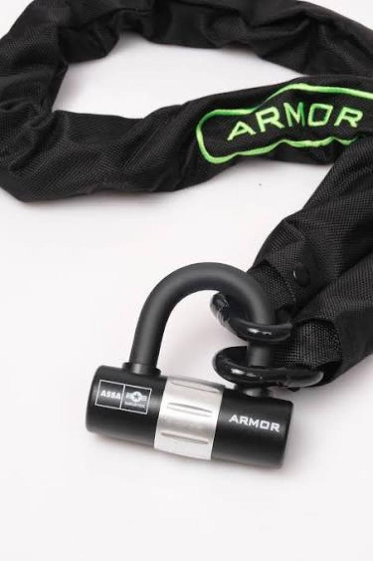 Armor 810 Mv 1.20M Motosiklet Için Yüksek Güvenlikli Dövme Çelik Zincir Kilit