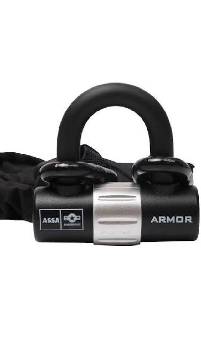 Armor 810 Mv 1.20M Motosiklet Için Yüksek Güvenlikli Dövme Çelik Zincir Kilit