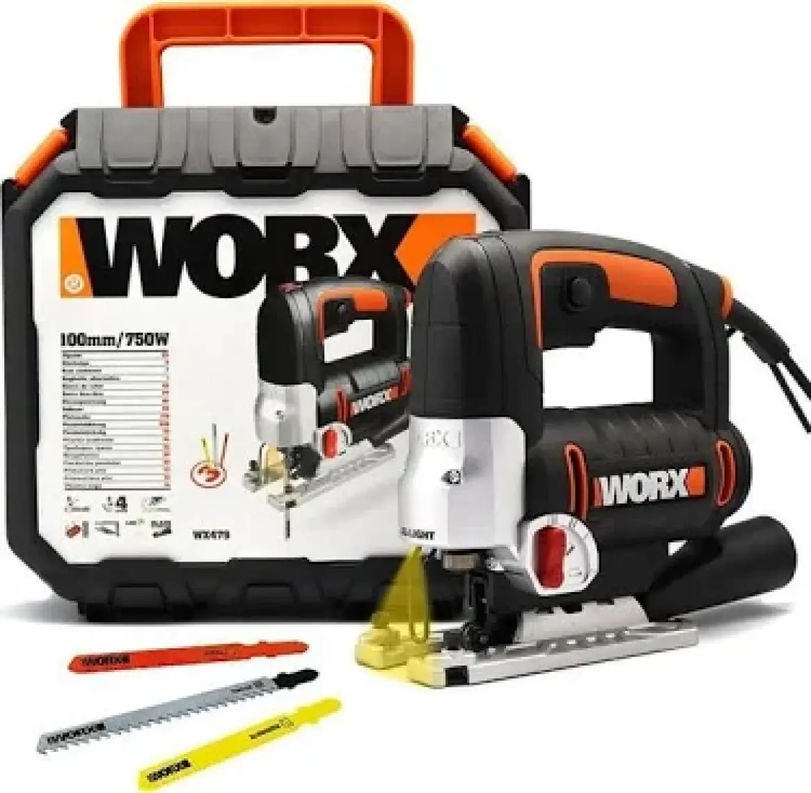 Worx WX479 750WATT Profesyonel Devir Ayarlı Dekupaj Testere