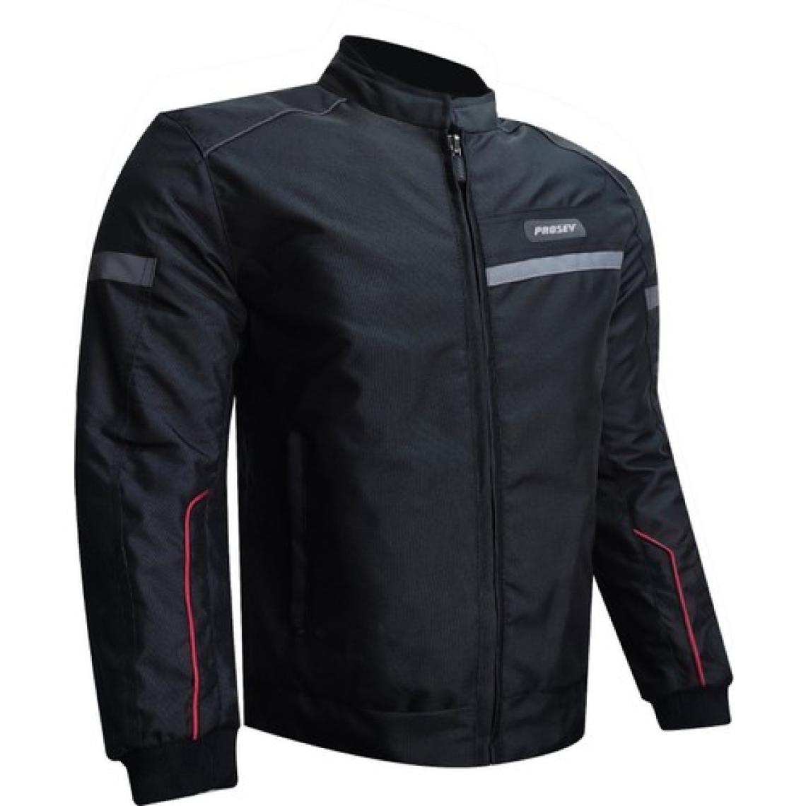 Anka Shop Motosiklet Montu Omuz Dirsek Sırt Koruma Ce Onaylı Maxdura 600-D Dayanıklı Kumaş Siyah Kurye Motor Mont