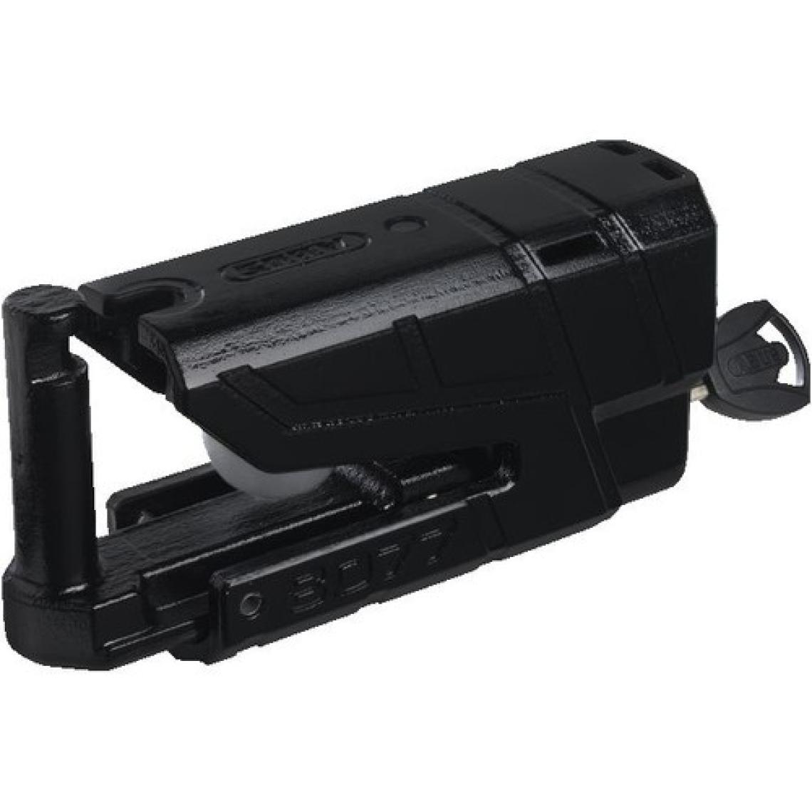 Abus 8077 Granit Detecto X-Plus Alarmlı Disk Kilidi Siyah