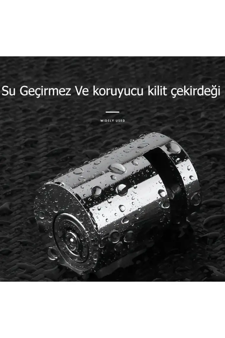 Motosiklet ,su Geçirmez Disk Kilidi Hatırlatma Kablolu