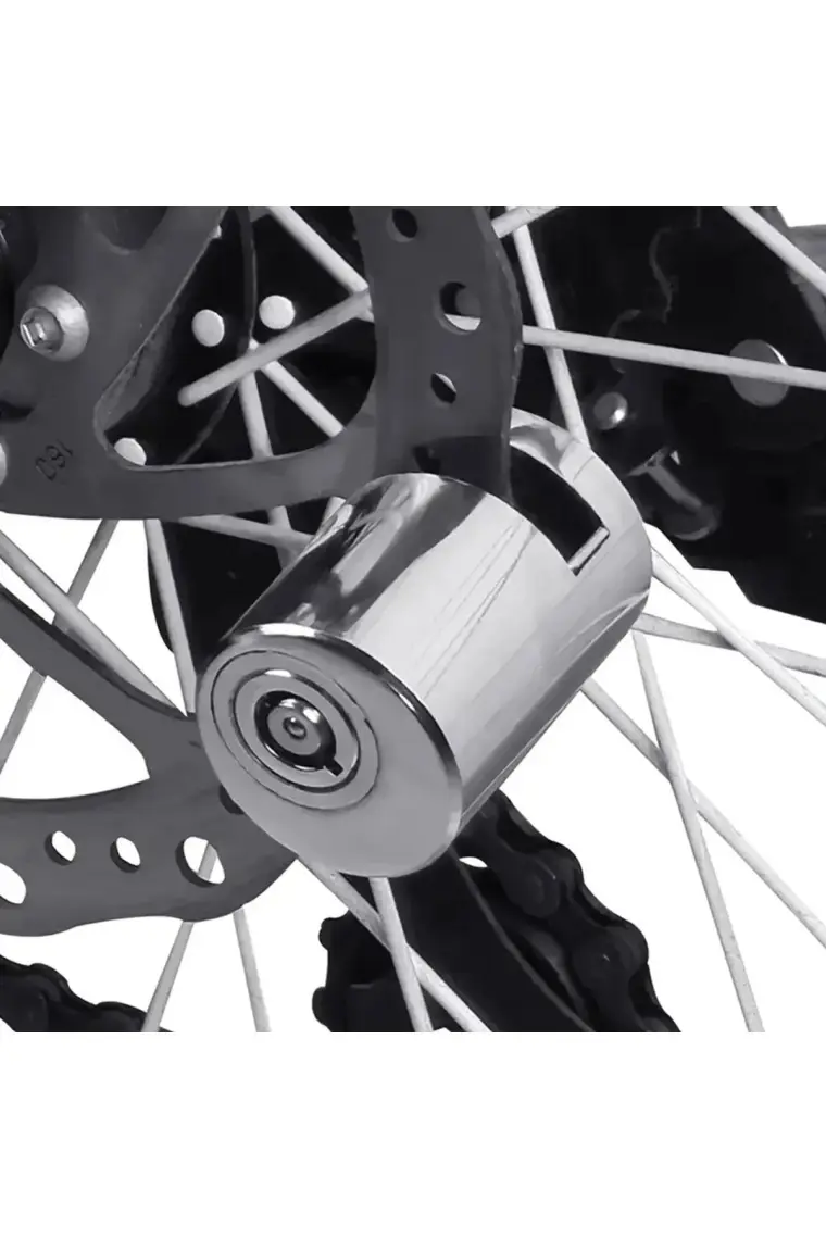 Motosiklet ,su Geçirmez Disk Kilidi Hatırlatma Kablolu