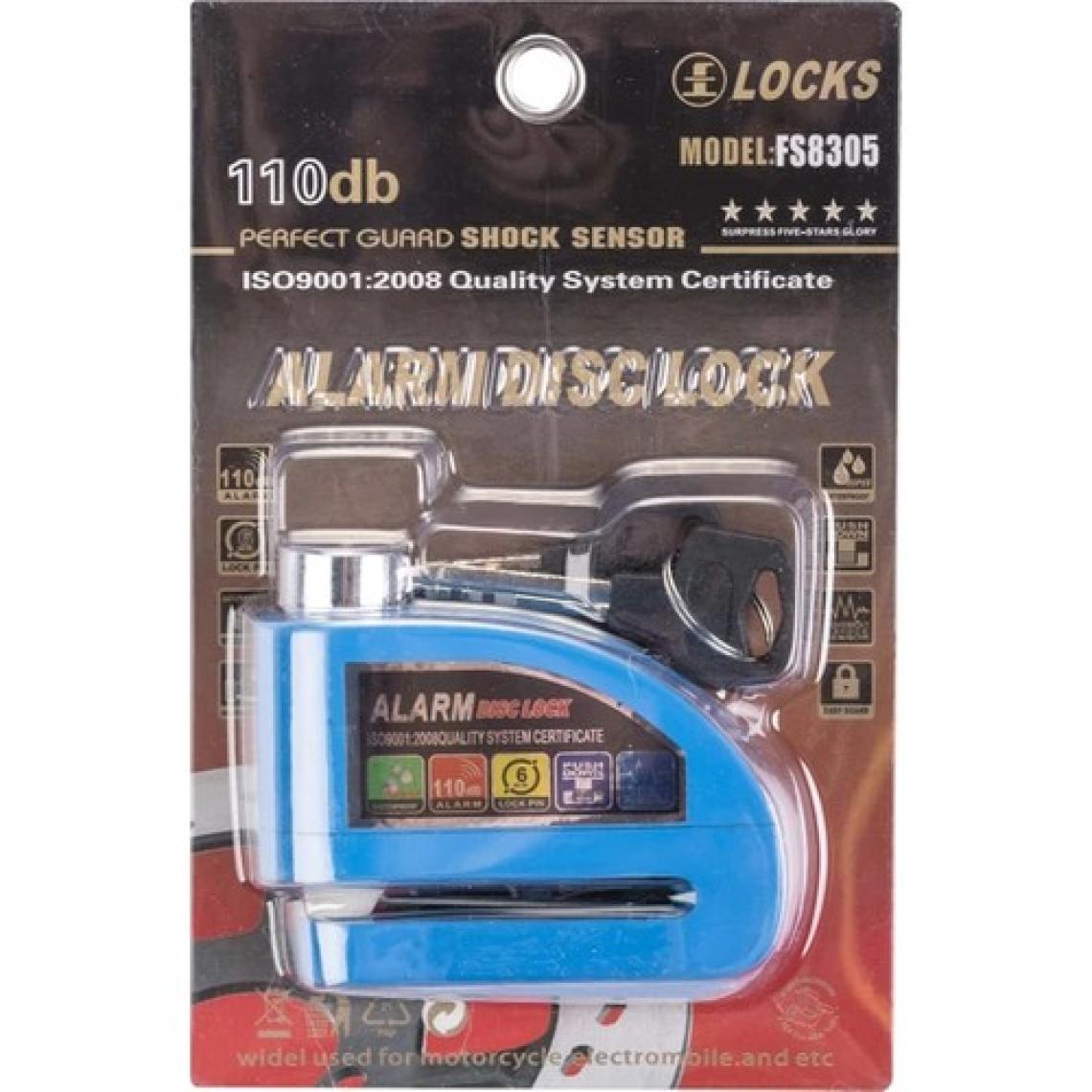 Locks Motosiklet Alarmlı Disk Kilidi 110DB