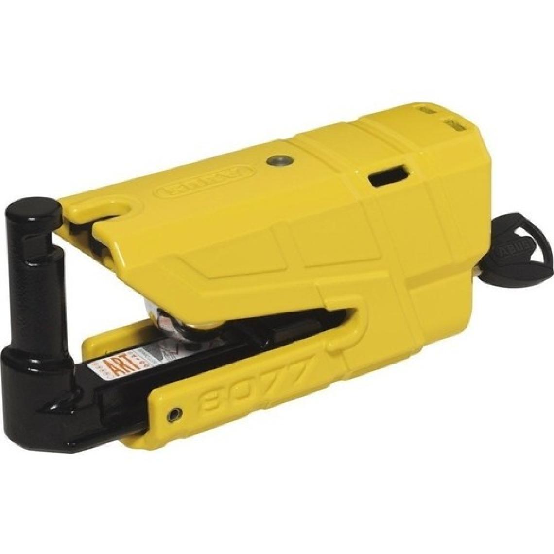 Abus 8077 Granit Detecto X-Plus Alarmlı Disk Kilidi Sarı