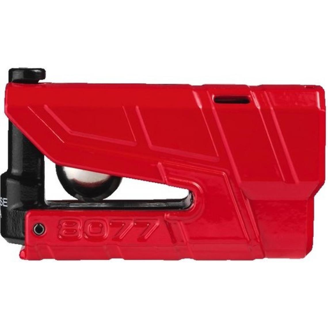 Abus 8077 Granit Detecto X-Plus Alarmlı Disk Kilidi Kırmızı