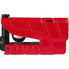 Abus 8077 Granit Detecto X-Plus Alarmlı Disk Kilidi Kırmızı