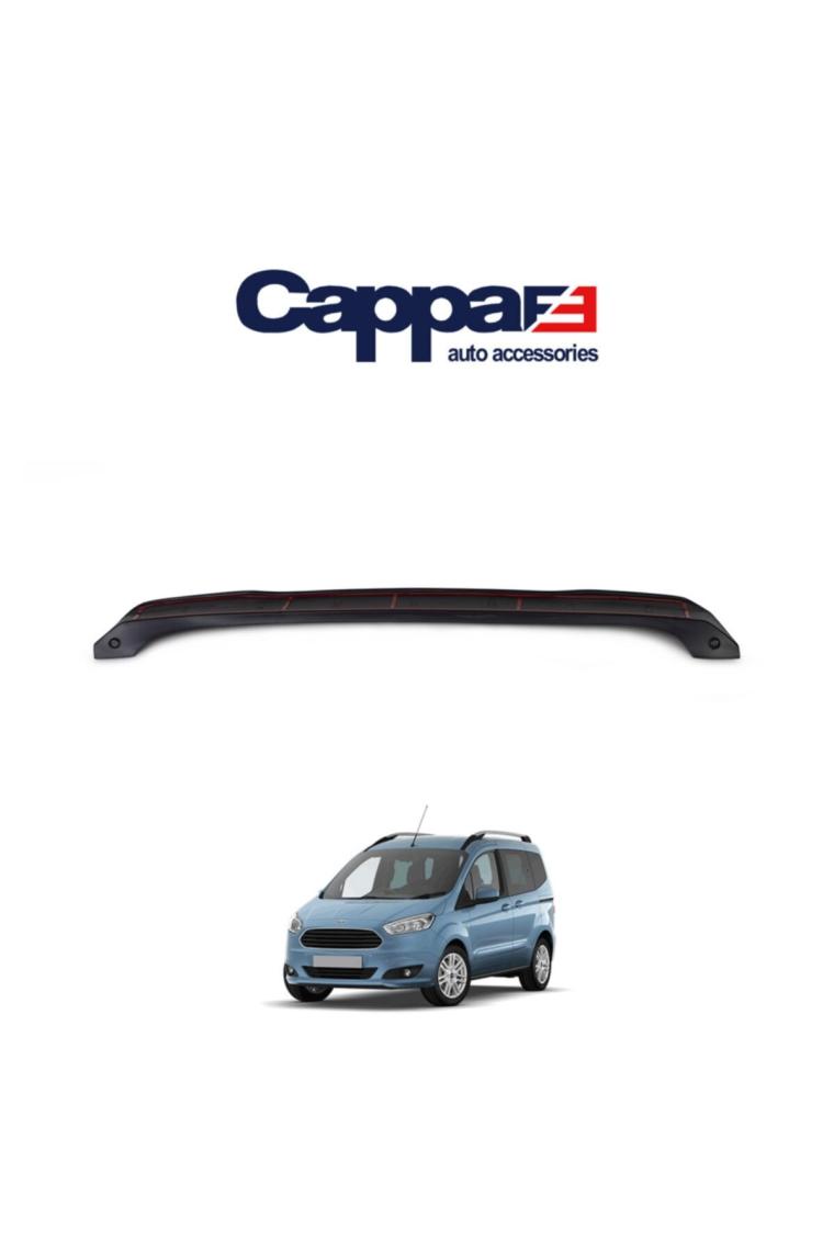 Ford Courier Arka Tampon Eşiği Koruma (Abs) Mat Siyah 2014 Ve Sonrası