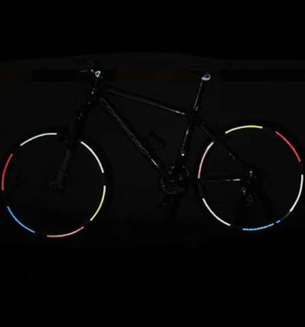 Oto Aksesuarcım Reflektif Fosfor Şerit Bant Reflektör Jant Şeridi 0.5CMX10 Metre Kırmızı