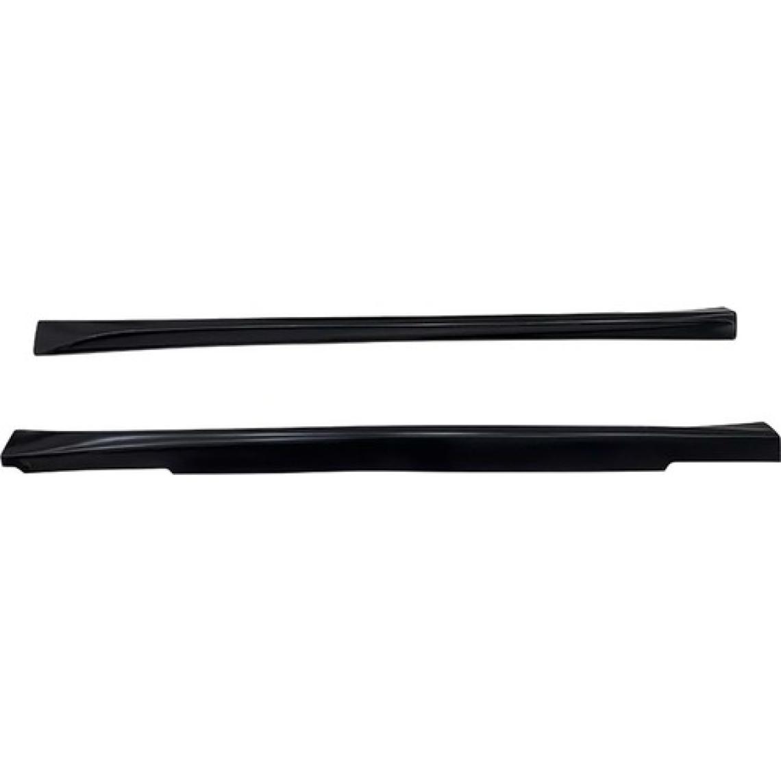 Hasakman Vw Polo Aero Yan Marşpiyel Seti Mat Siyah Plastik 2009 ve 2017 Arası