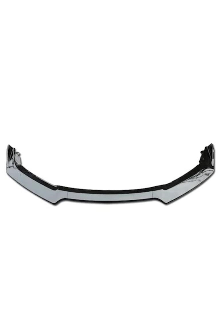 Honda Civic Fc5  Uyumlu Tampon Ön Lip 3 Parça Piano Black