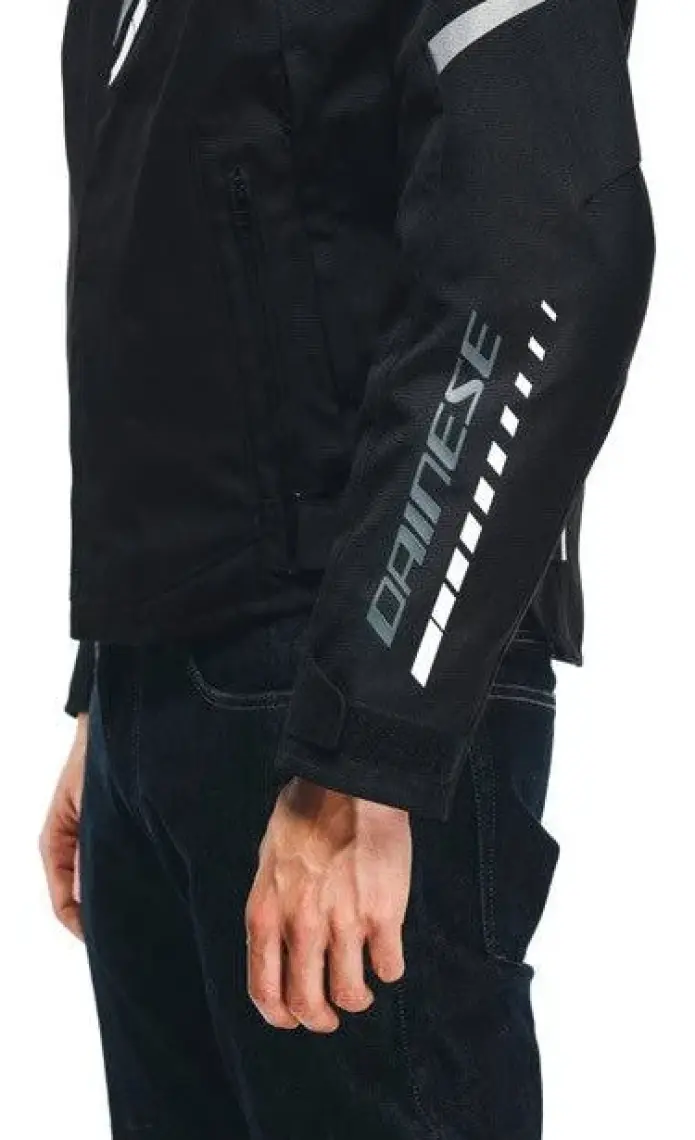 Dainese Veloce Black Charcoal Gray White D-Dry Mont