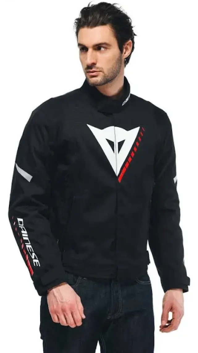 Dainese Veloce Black Charcoal Gray White D-Dry Mont