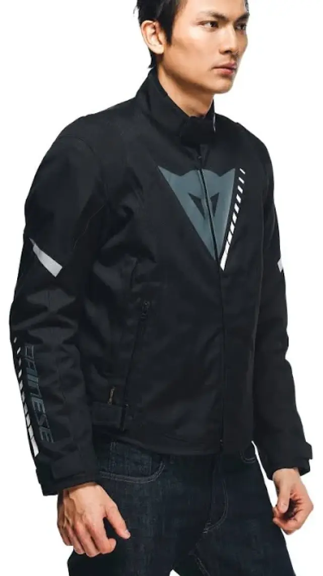 Dainese Veloce Black Charcoal Gray White D-Dry Mont