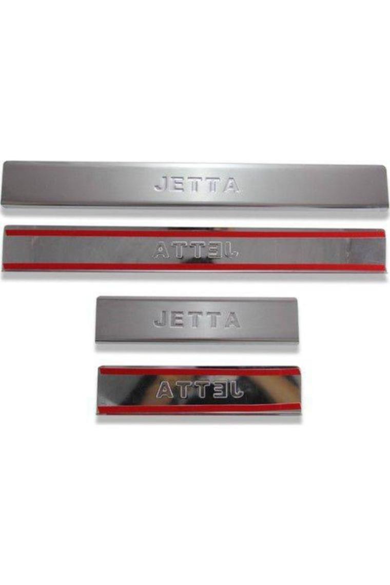 Dry Jetta Kapı Eşiği 2011 > Krom 4 Parça Paslanmaz Çelik