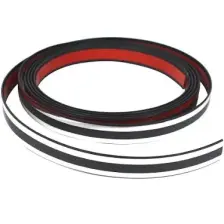 Trend Garaj Çift Şerit Krom 15 mm 3 Metre Nikelaj Şerit