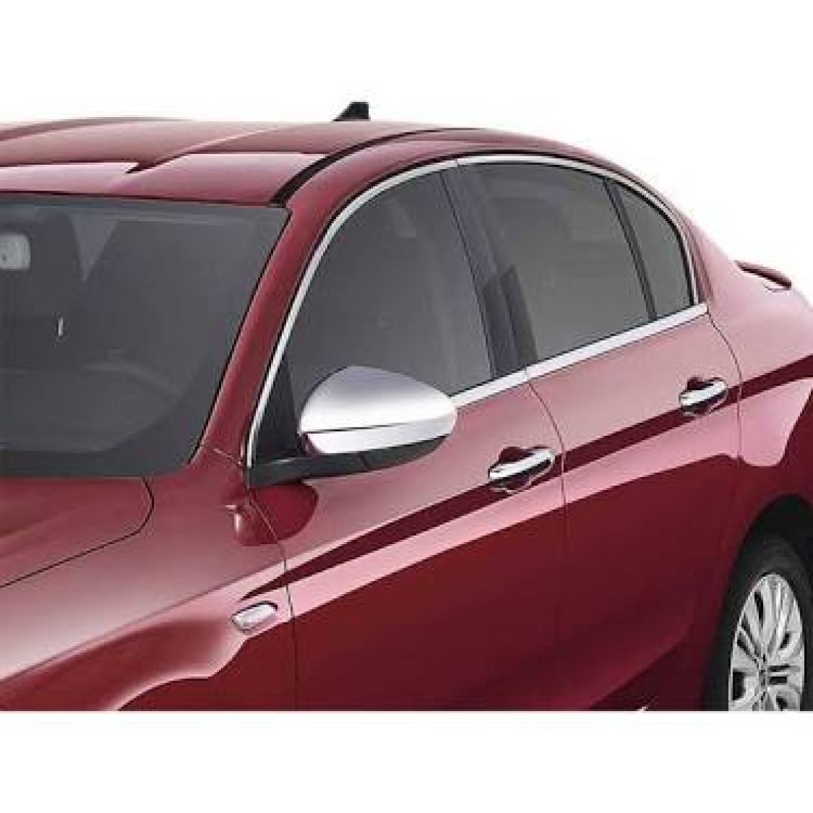 OMSA Fiat Egea Sedan/HB Krom Cam Çerçevesi 8 Parça  2015 ve Sonrası