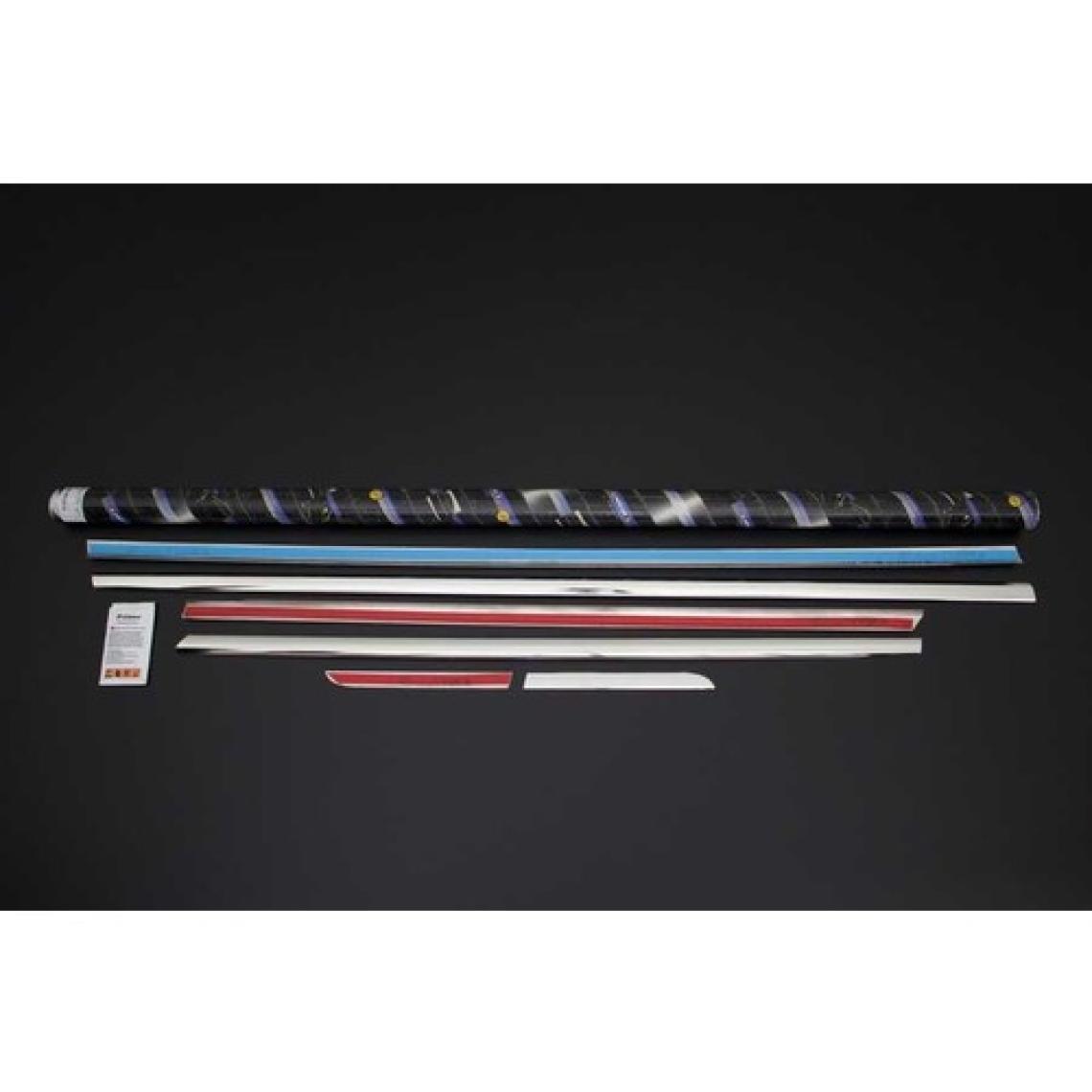 OMSA Honda Civic FB7 Krom Cam Çıtası 6 Parça 2012-2016 Arası