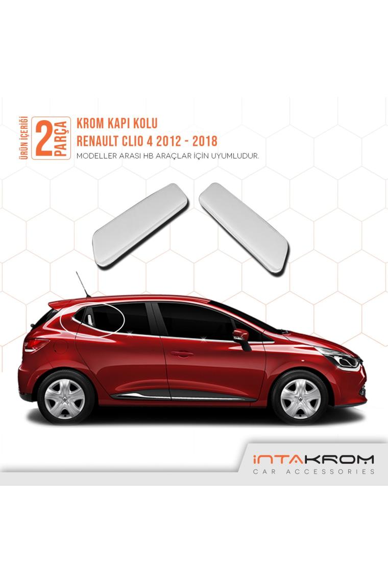 Drs Tuning Renault Clio 4 Hb Krom Arka Kapi Kolu 2 Prç. 2012 Üzeri