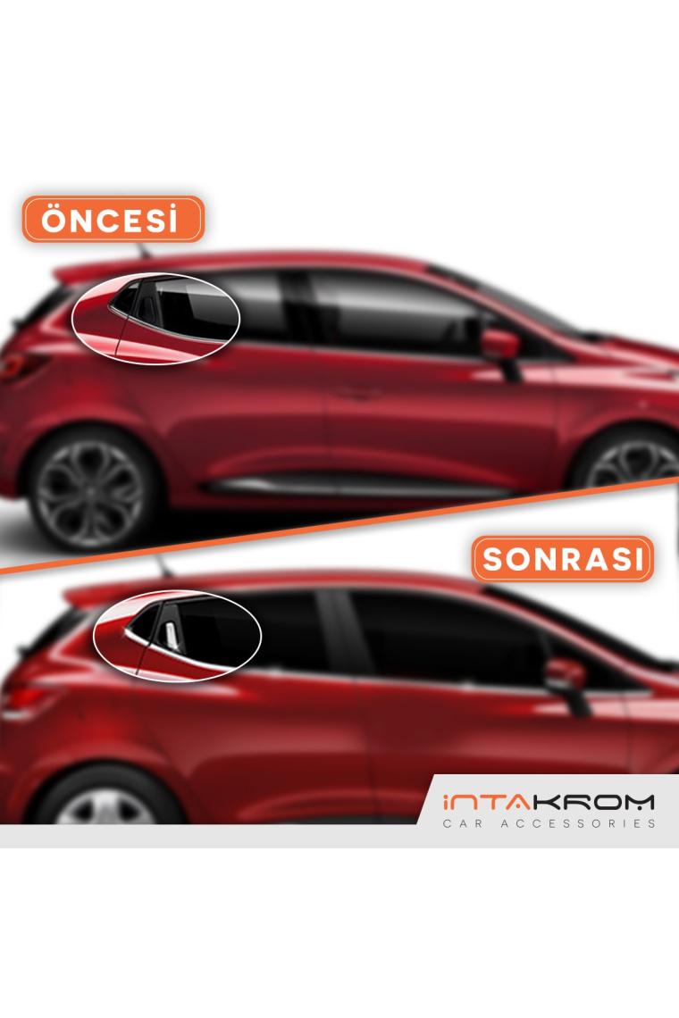 Drs Tuning Renault Clio 4 Hb Krom Arka Kapi Kolu 2 Prç. 2012 Üzeri