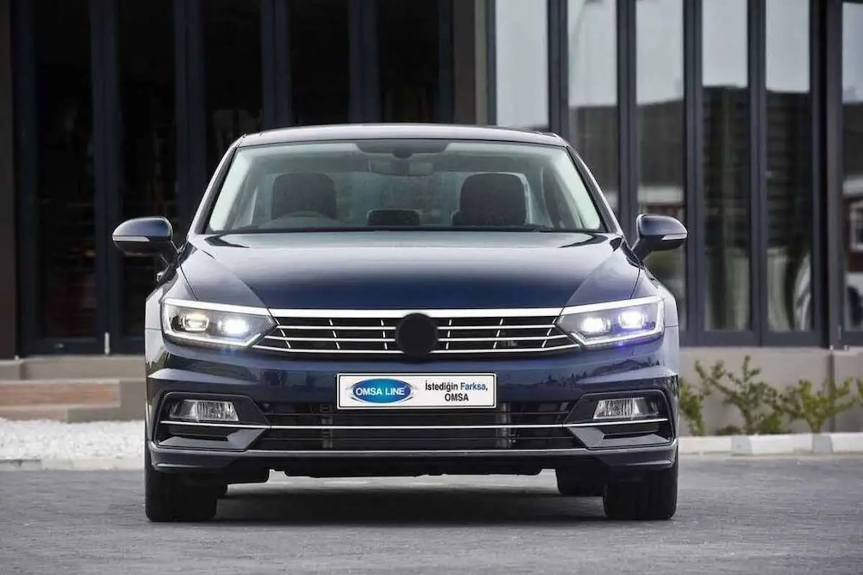 OTOTUNING53 Vw Passat B8 Krom Far Kaşı 3 Prç. P.çelik 2015-2019 Arası