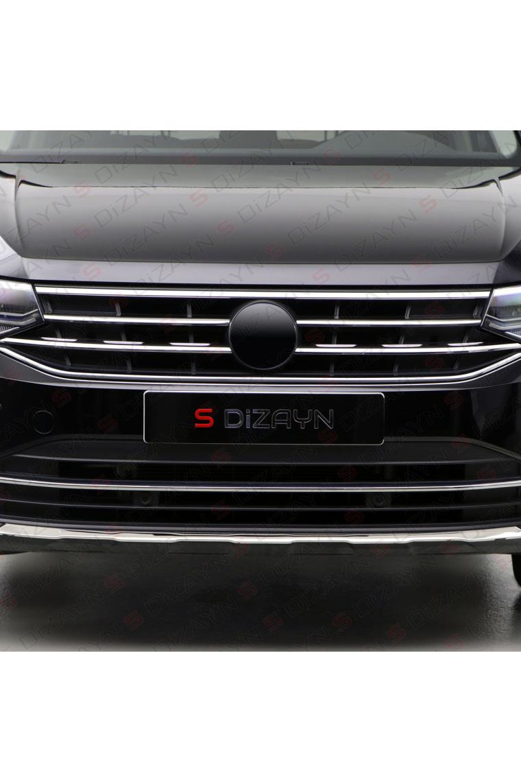 S-Dizayn VW Tiguan Krom Ön Panjur 2020 Üzeri