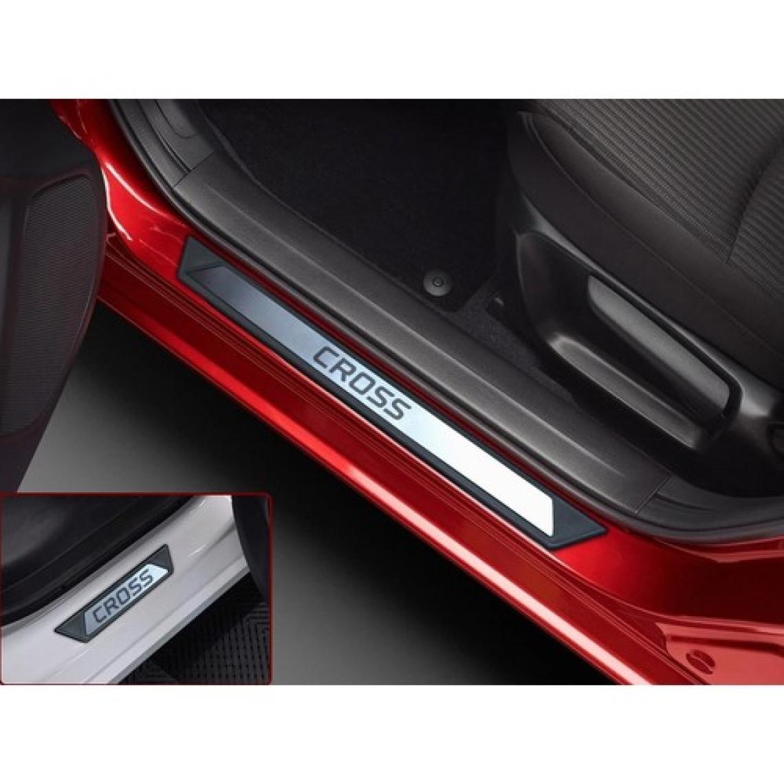 KromGaraj Fiat Egea Cross Krom Kapı Eşik Koruması 4 Parça