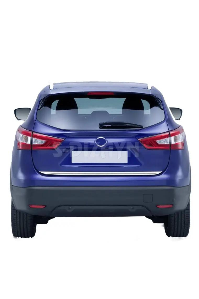 S-Dizayn Nissan Qashqai Krom Bagaj Alt Çıtası 2014 Üzeri