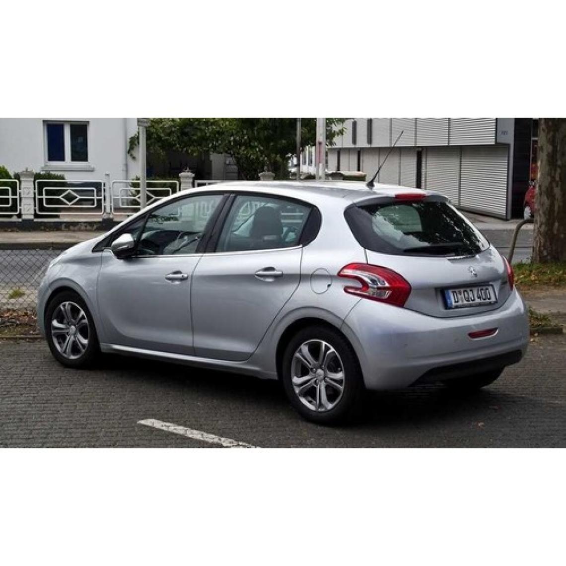 OMSA Peugeot 208 Krom Cam Çıtası 4 Parça 2012-2019 Arası