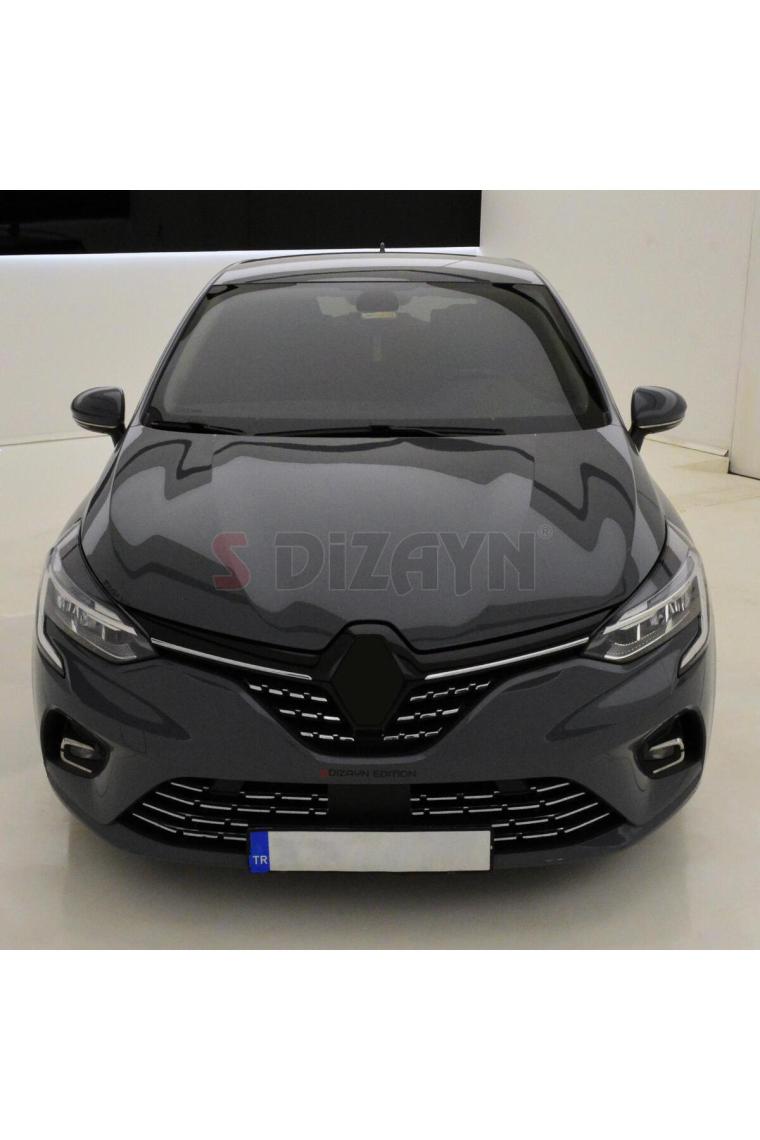 Nova Krom Renault Clio 5 Krom Ön Panjur 2 Prç. 2019 ve Üzeri