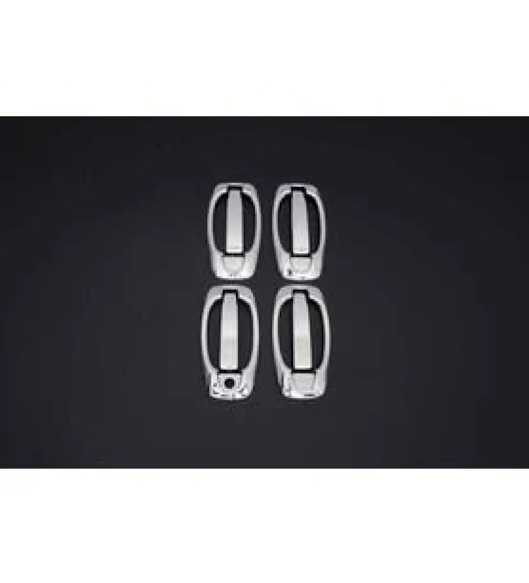 OTOTUNING53 Fiat Fiorino Kapı Kolu 4 Kapı 8 Parça Paslanmaz Çelik (Set) 2007-
